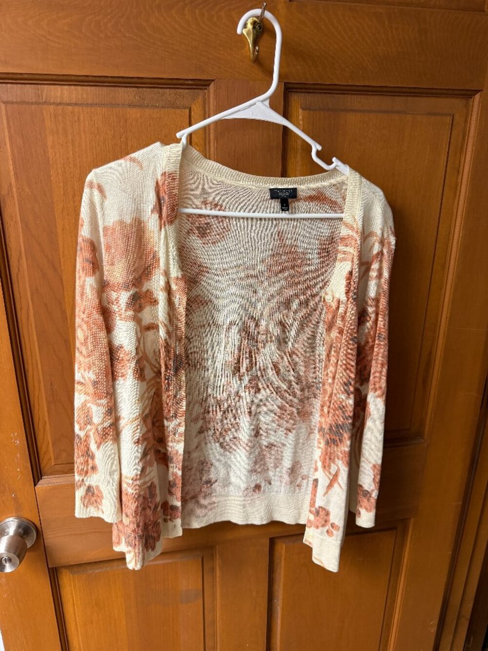 Talbots Women's Floral Cardigan Jacket Size X  in Great Shape!